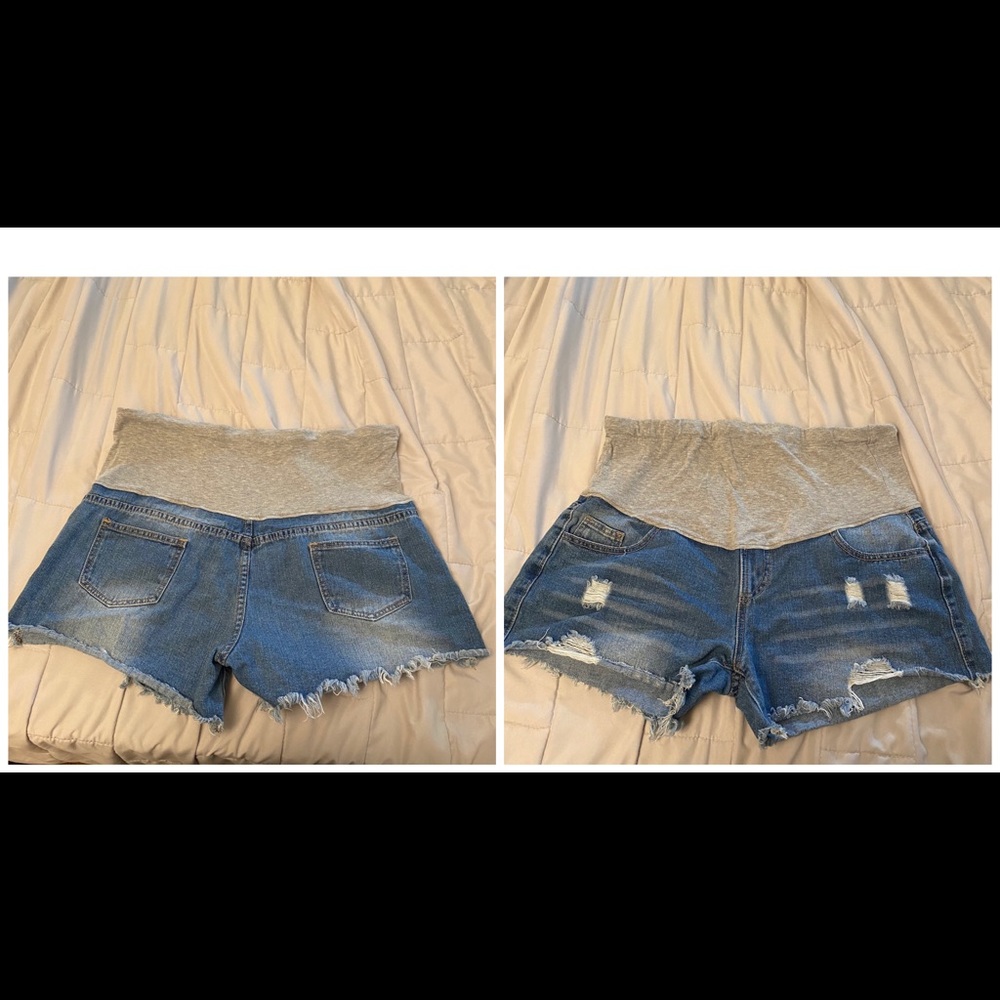 Maternity shorts